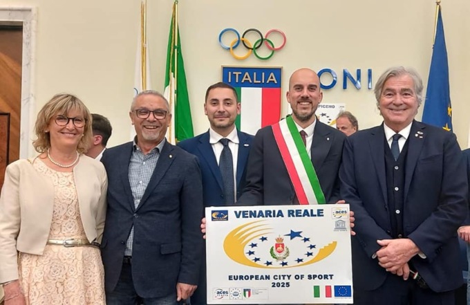 Venaria Reale candidata “Città europea dello Sport”