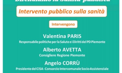 "Difendiamo la sanità pubblica", lunedì  26 giugno il Pd ne discute a San Raffaele Cimena