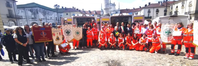 Croce Verde: festa per i 45 anni della sezione di Venaria Reale