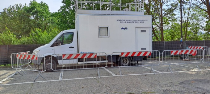 A Castiglione la stazione mobile di rilevamento della qualità dell’aria IL VIDEO