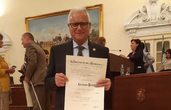 Il presidente della Cri di Gassino e Sciolze è Cavaliere della Repubblica