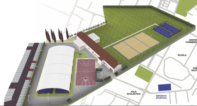 Rinasce l’ex San Francesco: ecco il nuovo polo sportivo