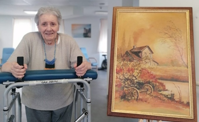 L’arte entra nell’Rsa Pescarito: “Binomio tra cura e cultura”