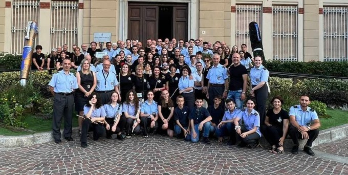 Per il Corpo musicale di Settimo festa in musica con gli amici francesi