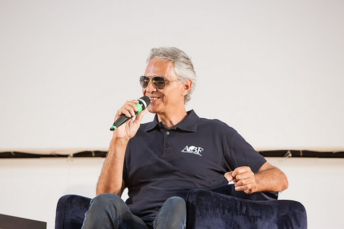 Andrea Bocelli Foundation per la prima volta al Giffoni Film Festival