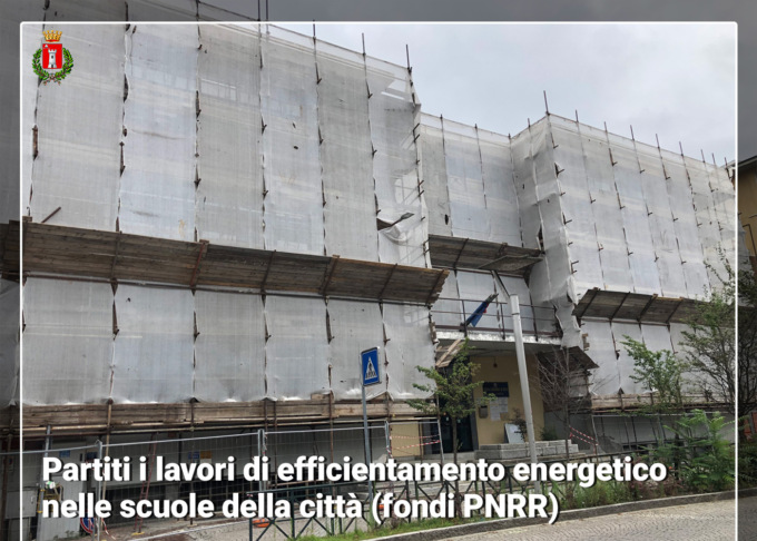 San Mauro: partiti i lavori di efficientamento energetico nelle scuole