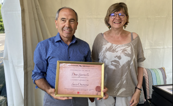 La Soms di Settimo ha premiato il suo “socio storico”