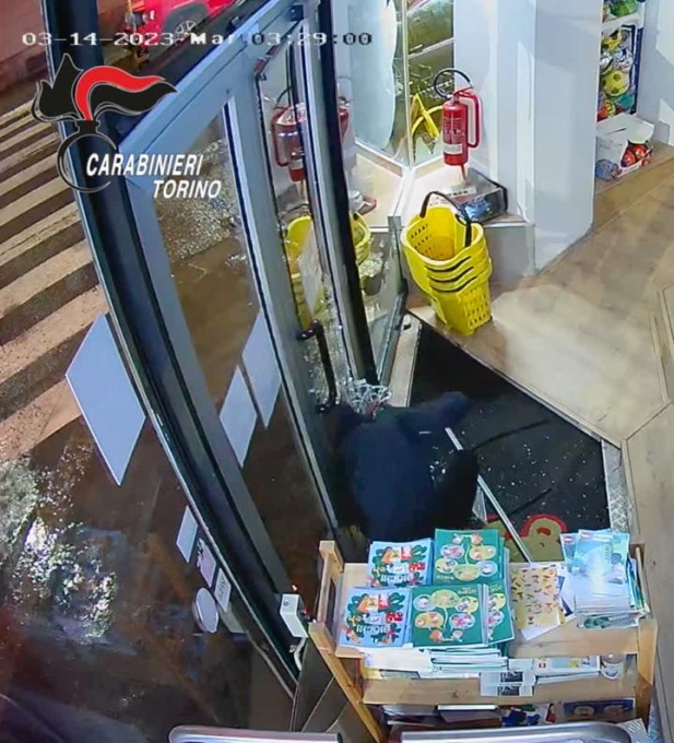 Ladri sfondano le vetrine con un tombino: arrestati