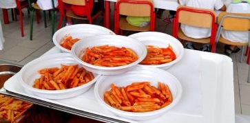 Mensa scolastica già al via dalla prima settimana alle primarie