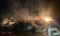Settimo: importante incendio in strada Cebrosa