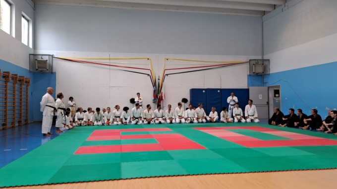 Celebrazioni per i 50 anni della palestra di arti marziali jk