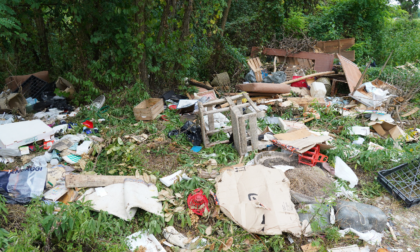 Tra i cumuli di rifiuti abbandonati spuntano delle foto: aperta un'indagine