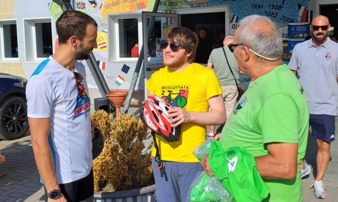 Regionali: il tour elettorale su 2 ruote del candidato Pd ha fatto tappa a Gassino – IL VIDEO