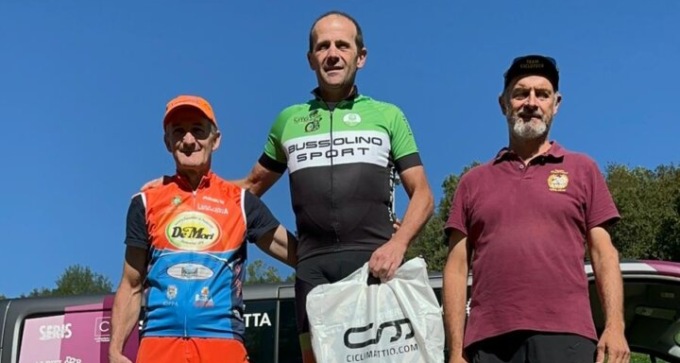 Bussolino sport: Sartoris a 58 anni trionfa alla XC Piemonte Cup di categoria