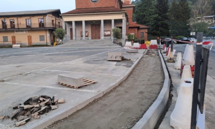 A Castiglione sono partiti i lavori in piazza della Chiesa