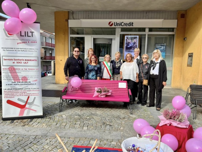 Ora anche Gassino ha la sua “panchina rosa”