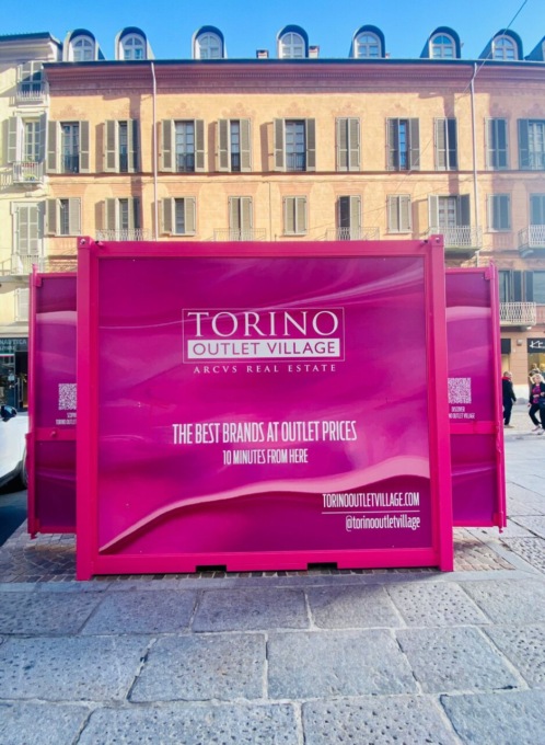 Il nuovo pop-up conciergerie di Torino outlet Village è arrivato a Torino
