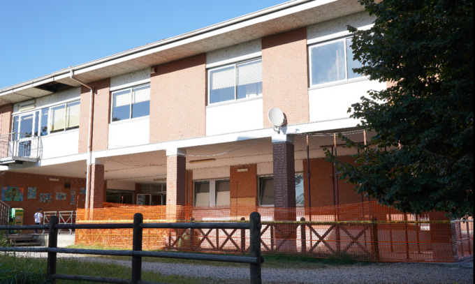 A Gassino la primaria Gandhi puntellata dopo un cedimento