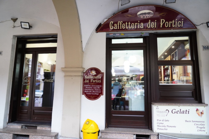 Chiude la «Caffetteria dei Portici»