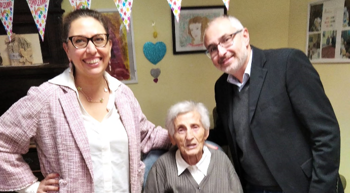 A San Mauro ora c’è una centenaria in più: è nonna Ines