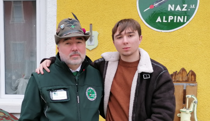 I giovani e il volontariato a Settimo: Marco, l’alpino più giovane della città