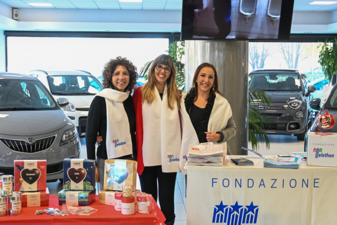 Laterza per Telethon: la concessionaria sostiene la ricerca