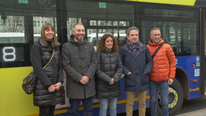 Bus: a San Mauro inaugurata la nuova linea dell’8 – IL VIDEO