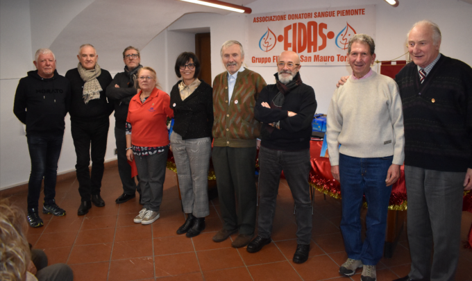 Il gruppo Fidas di San Mauro saluta il 2023 e guarda al 65esimo