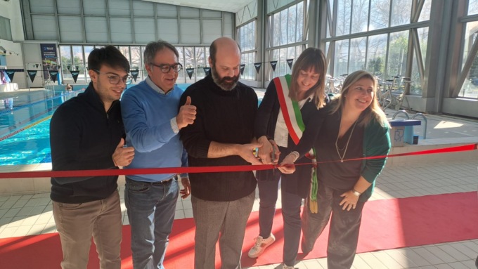 Inaugurata la piscina di San Mauro IL VIDEO