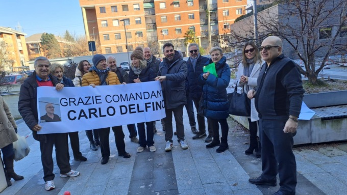 Ultimo giorno a San Mauro per il comandante Delfino