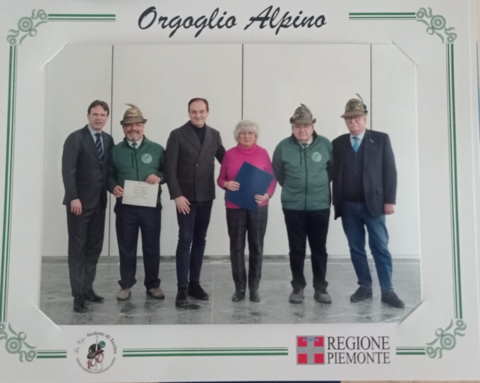 Il grattacielo della Regione ha accolto gli Alpini e le madrine della sezione di Torino