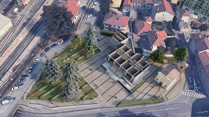 Legambiente boccia la nuova piazza degli Alpini: “Intervento arrogante”