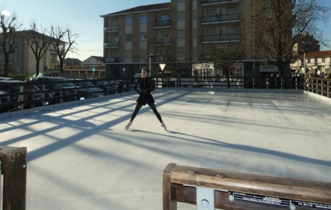 A San Mauro inaugurata la pista di pattinaggio