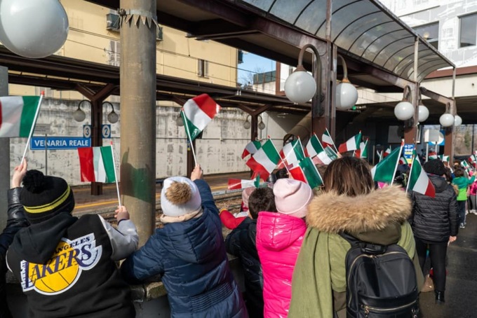 Torino-Ceres: accoglienza speciale per la prima fermata venariese