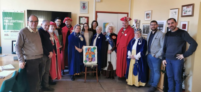 Bela Lavandera e Gran Priore hanno incontrato la Giunta di Settimo