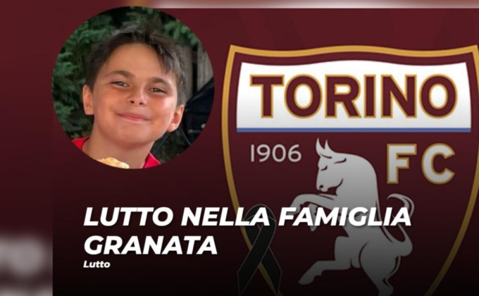 Il mondo del calcio piange il piccolo Andrea: l’omaggio dello stadio Grande Torino