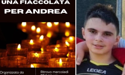 A Castiglione una fiaccolata per il piccolo Andrea