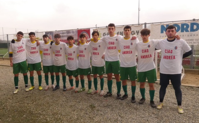Tutti in campo nel nome di Andrea: “Giocherai sempre con noi”