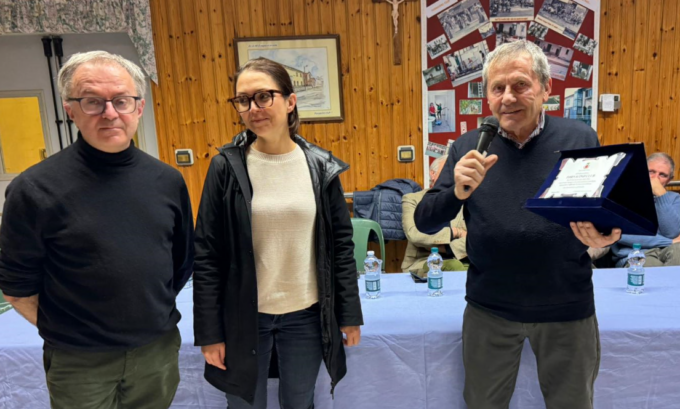 Fornacino Club: premiato il presidente Dalla Chiusa
