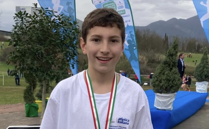 Atletica Settimese vice campione d’Italia Cross con Milanesi