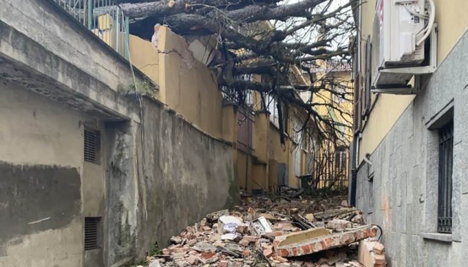 A San Mauro Cade lo storico albero della piazzetta – FOTO e VIDEO