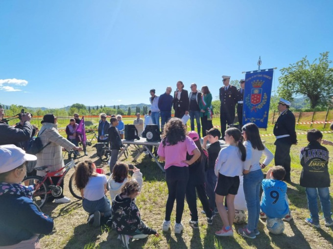 Al nuovo parco Berlinguer premiate le classi della ciclopatente