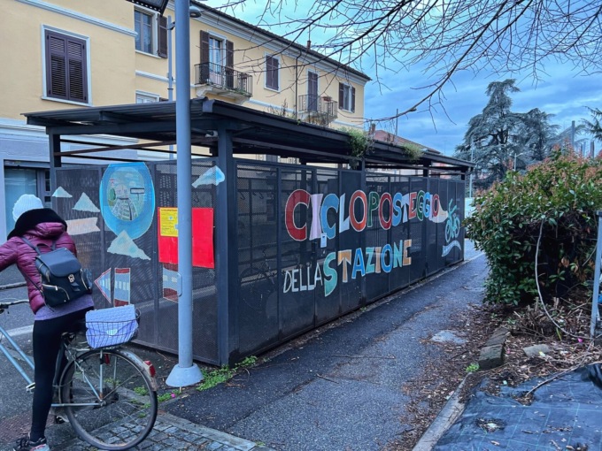 Cicloposteggio alla stazione di Settimo: 40 posti disponibili