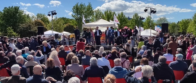 Il Movifest di Settimo ha accolto l’ex premier Conte