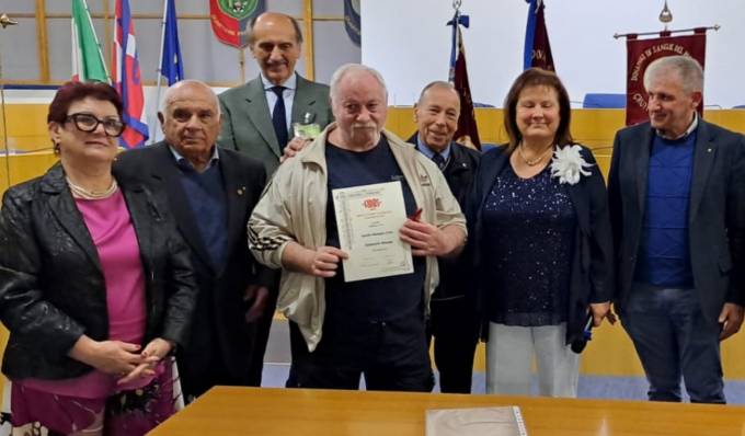 Fidas Settimo: premiati i donatori benemeriti