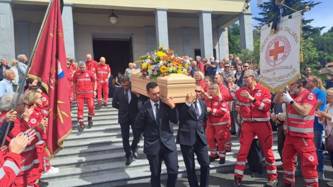 Castiglione e Gassino hanno detto addio a Sandro Tecchioni, storico volontario Cri