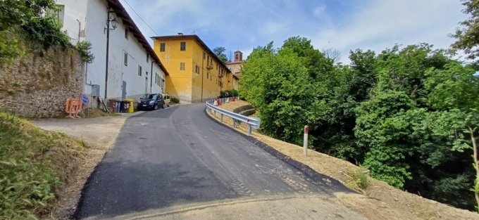 Cinzano: messa in sicurezza la diramazione 1 della Provinciale 97