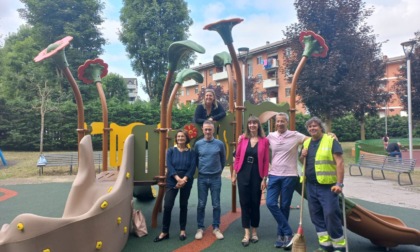 San Mauro: inaugurato il nuovo parco giochi in via Antonelli