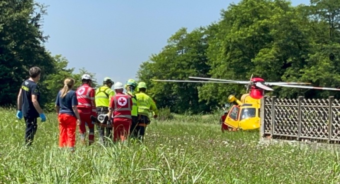 Operaio cade da un ponteggio a San Raffaele Cimena