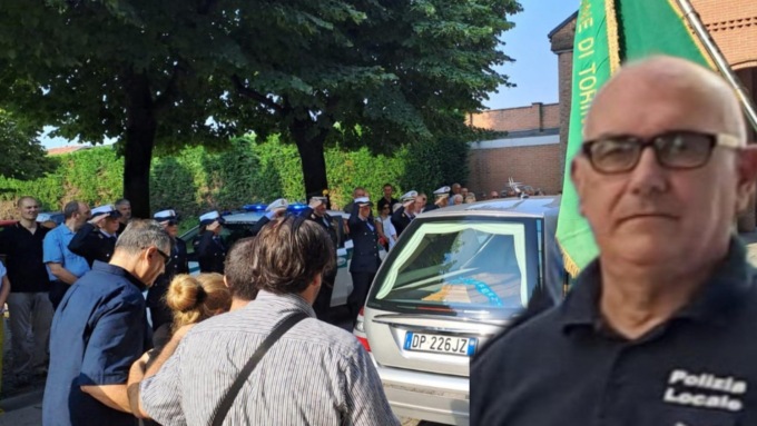 Gassino ha detto addio al suo vigile